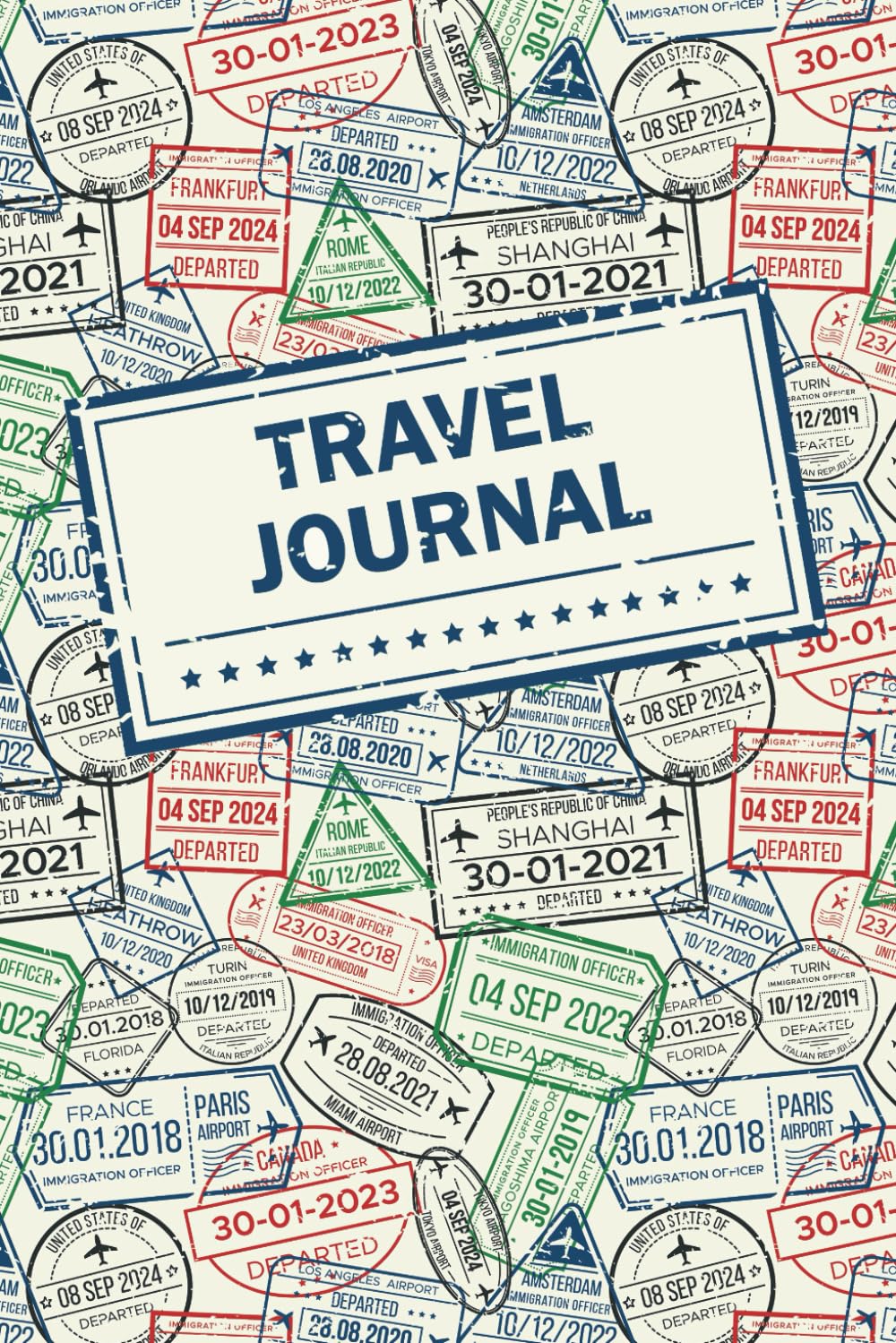Travel Journal: Trip Planner | Writing Prompts for Documenting Vacations and Travels