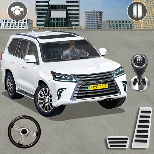 Car Parking Games 3D: Experience smooth car driving in this modern simulator game with AI multiplayer cars and offline modes.