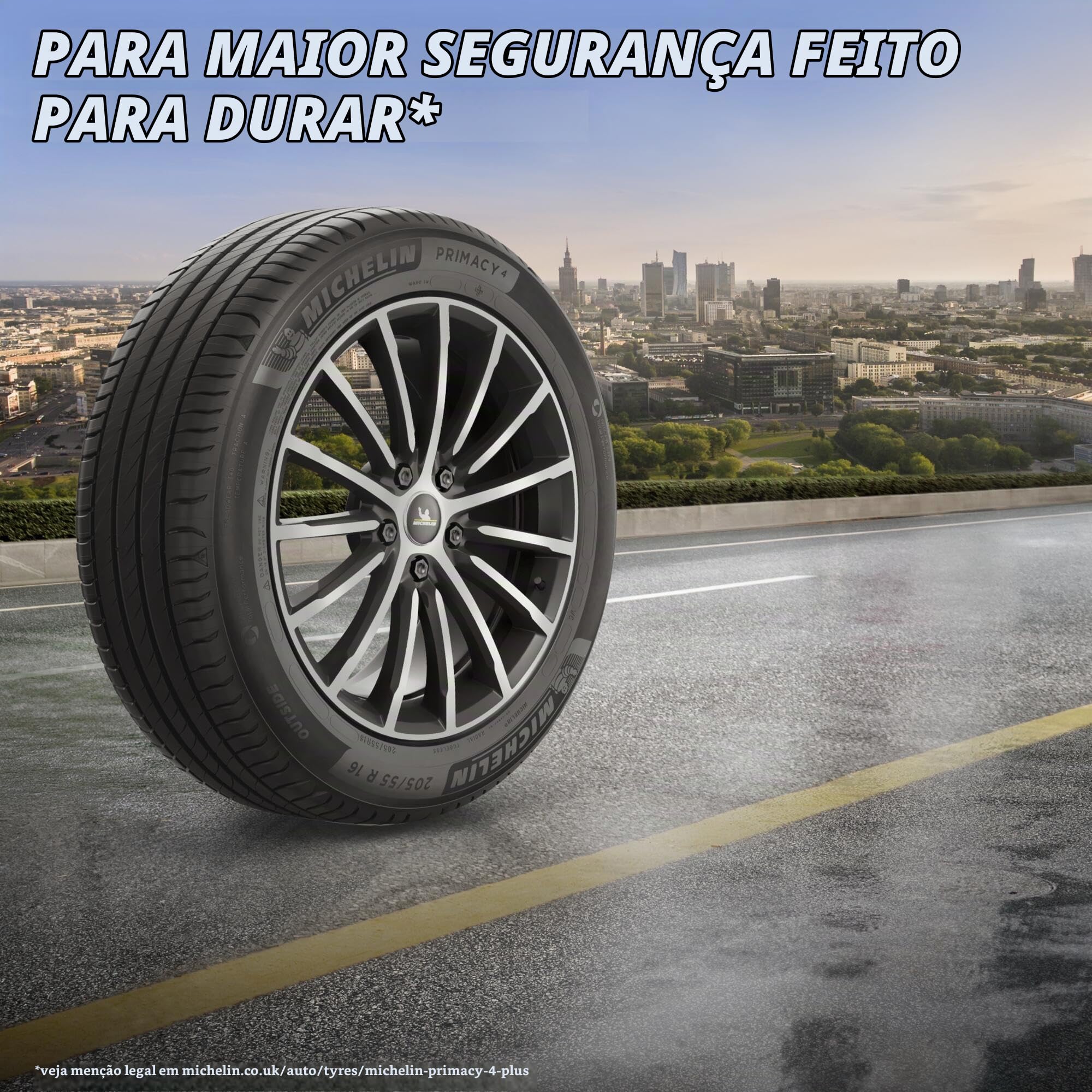 Pneu 225/50R18 Michelin Primacy 4+ 99W : Amazon.com.br: Automotivo
