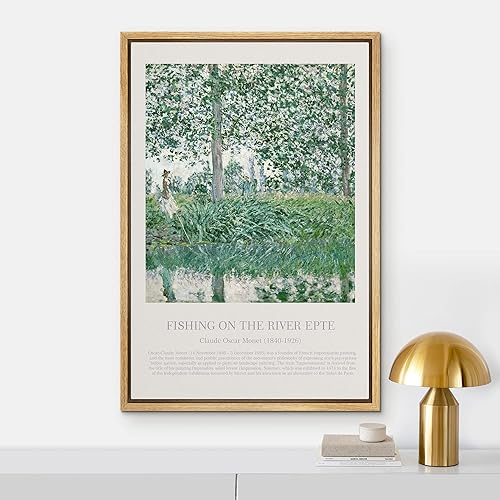 Miniatura 138 de IDEA4WALL - Lienzo enmarcado con impresión de arte abstracto listo para colgar en la pared de la sala y habitación Bs06-2103-famoso-m15