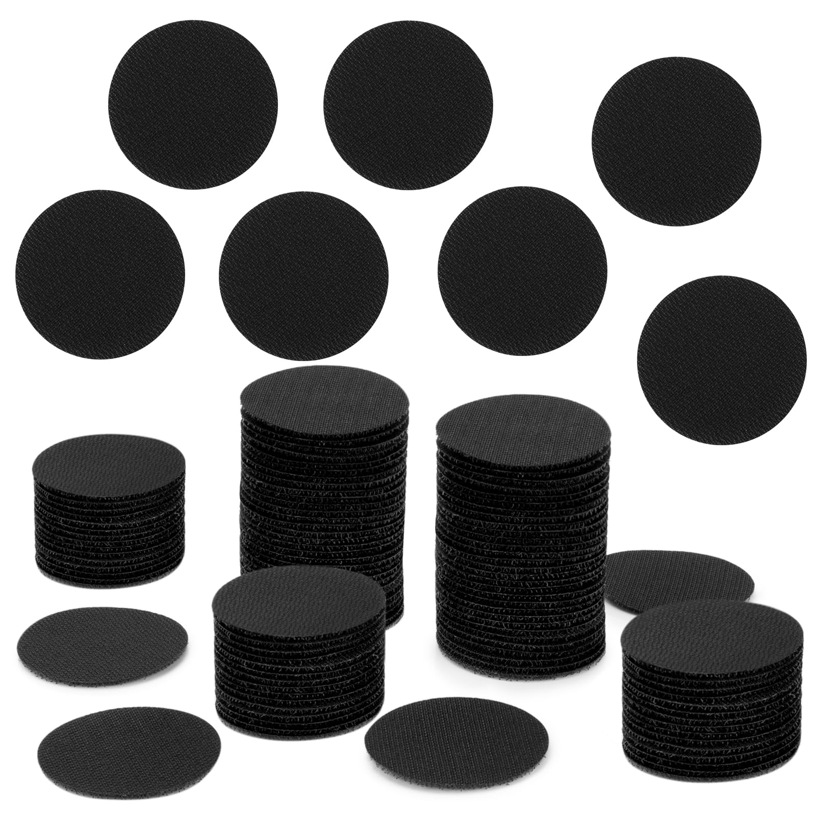 100 Pcs 2 Inch Black Carpet Spot Markers Floor Dots Small Floor Circles Spots for Classroom Decoration Teacher Preshool Kids Supplies