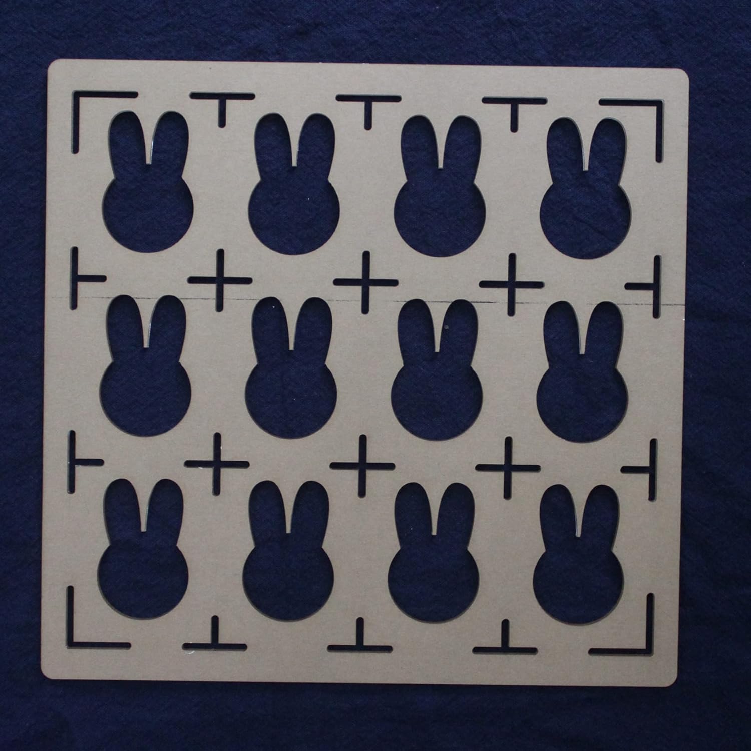 cuterabbit Transparent 22 * 22cm costura Embroidery Drawing line Quilting Template, Patchwork Accessories Plotting Board