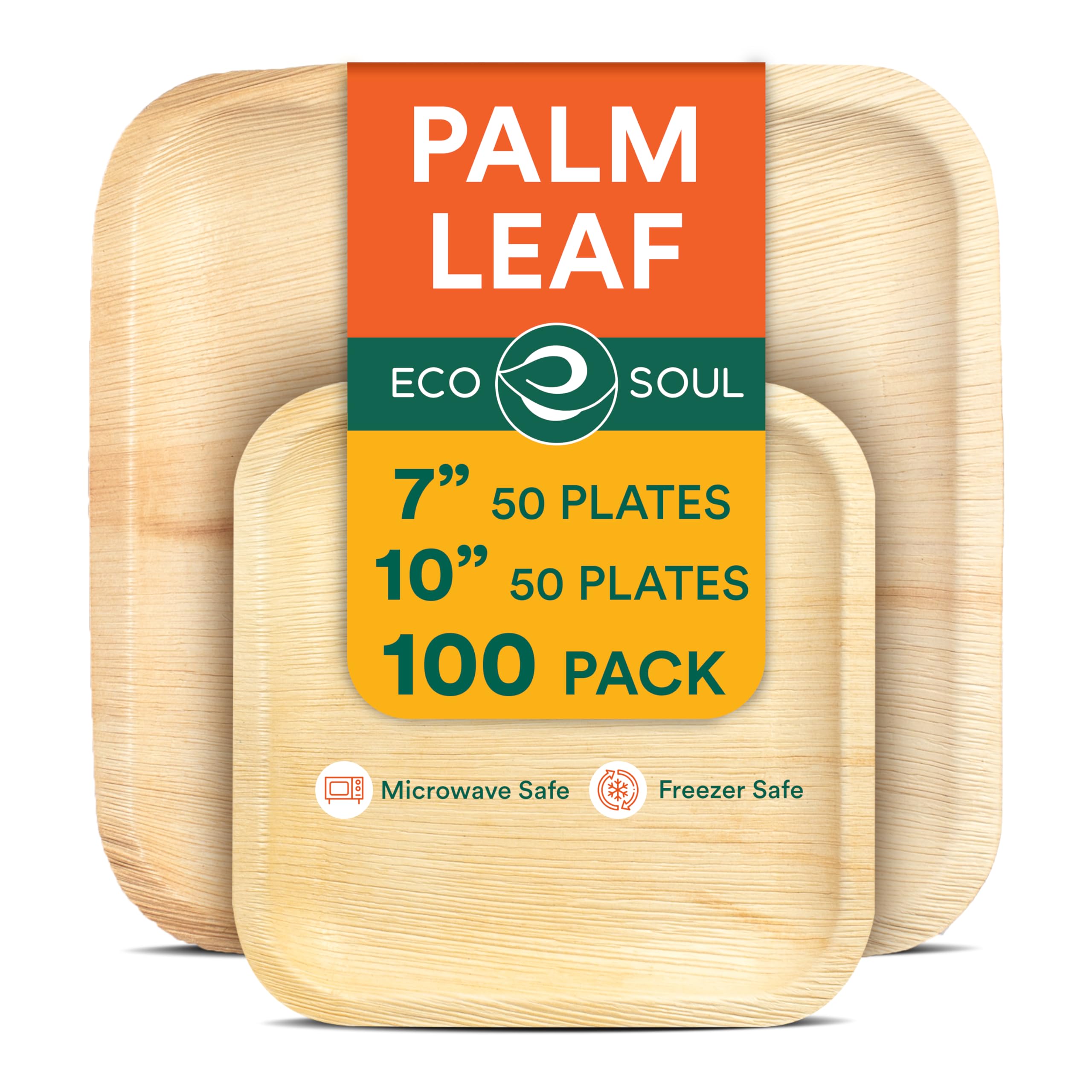 ECO SOUL Disposable Plates