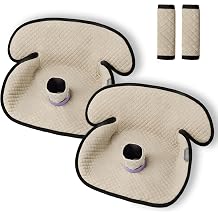 TinlyFinly Baby Potty Training Car Seat Protector, Washable Carseat Piddle Pad for Baby Infant Toddler, Waterproof Car Seat Liner to Prevent Pee - 1 Pack, Black