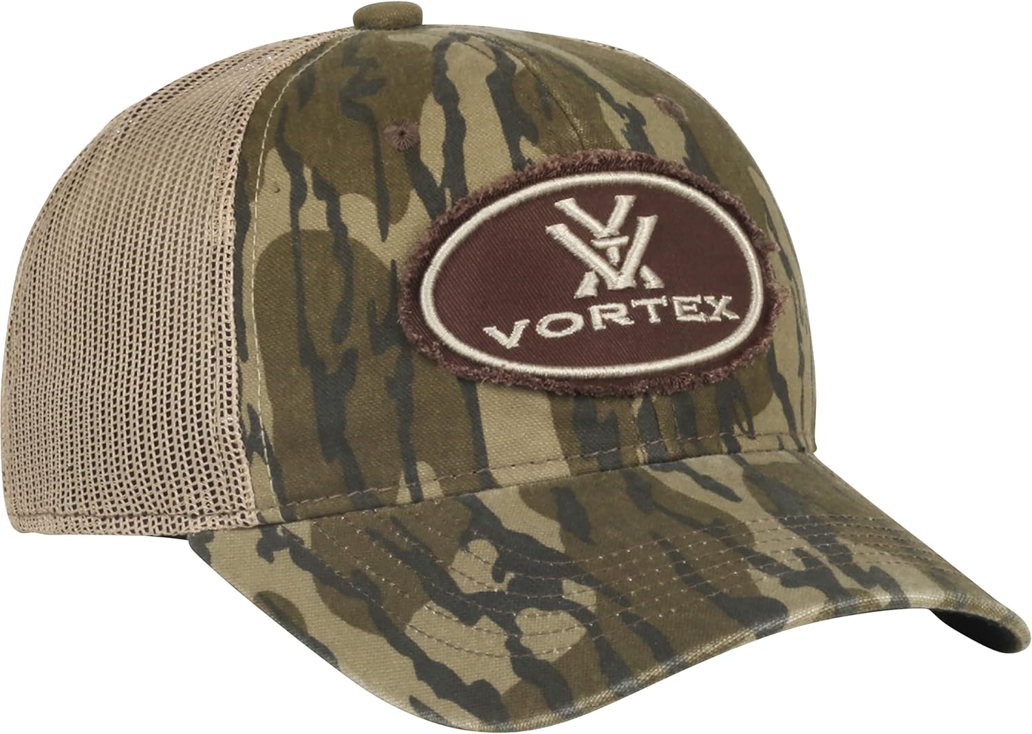 Vortex Men's Original Mossy Oak Bottomland Snap Back Patch Cap - Image 2