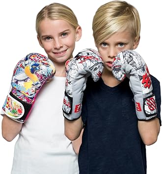 Sanabul Sticker Bomb Kids Boxing Gloves Children & Youth Boxing MMA and Kickboxing Gloves