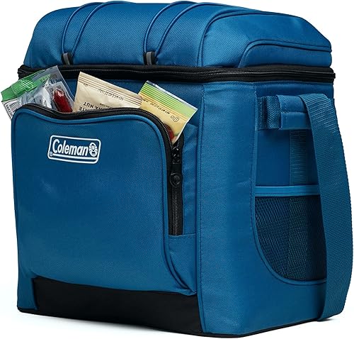 Miniatura 5 de Coleman Chiller Insulated Soft Cooler, Leakproof 91630 Can Cooler with 12+ Hour Ice Retention, Made with Recycled Materials, Great for Lunch,