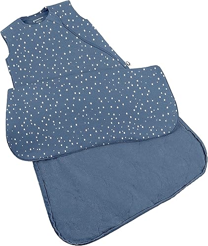 GUNAMUNA günamüna - Manta unisex para bebé, saco de dormir de rayón de bambú, saco de dormir con cremallera para pañales, 1.0 TOG