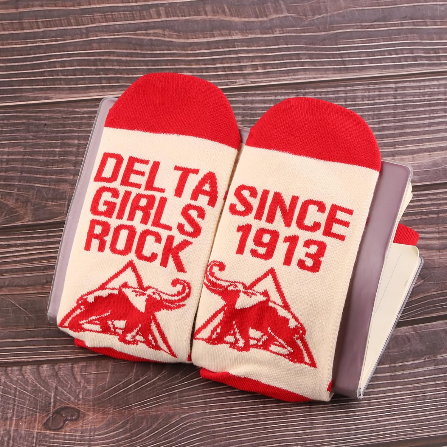 BWWKTOP Sisters Sorority Socks Sorority Sisterhood Gift Greek Sorority Paraphernalia - Image 3