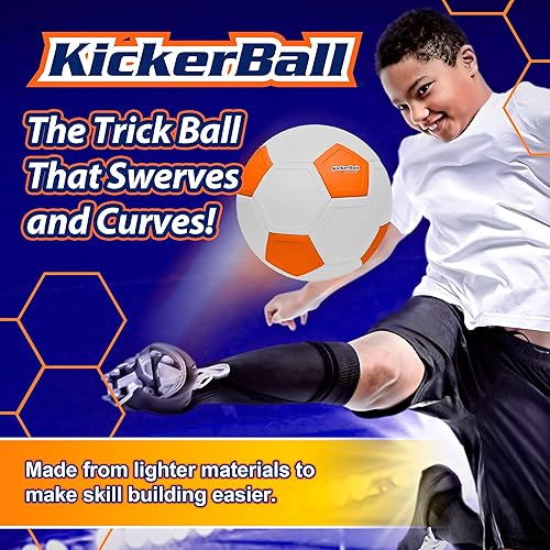 Miniatura 6 de Kickerball Pelota de fútbol curva y con efecto Patea como los profesionales, gran regalo para niños y niñas Perfecto para partido o juego al aire
