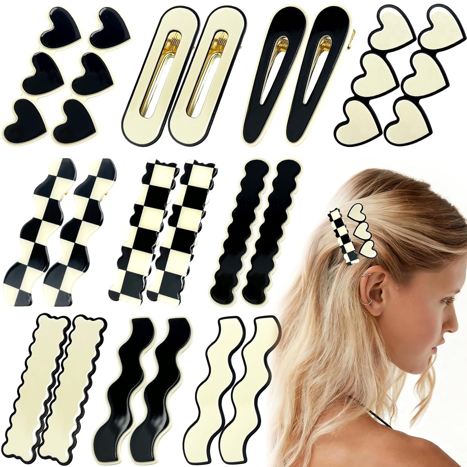 Cute Hair Clips for Women - Stylish Minimalist Accessories