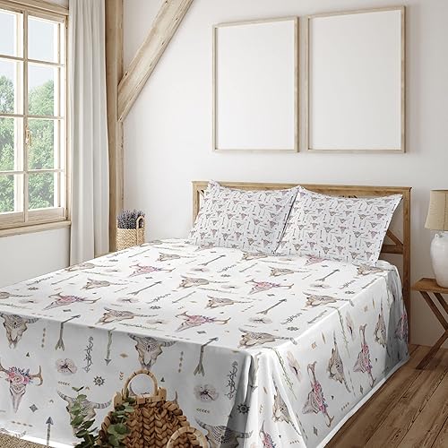 Vista 156 de Lunarable Sábana encimera de mapa del mundo, collage antiguo de mapas del Atlas antiguos, estampado vintage del grupo de civilización, suave y Beige