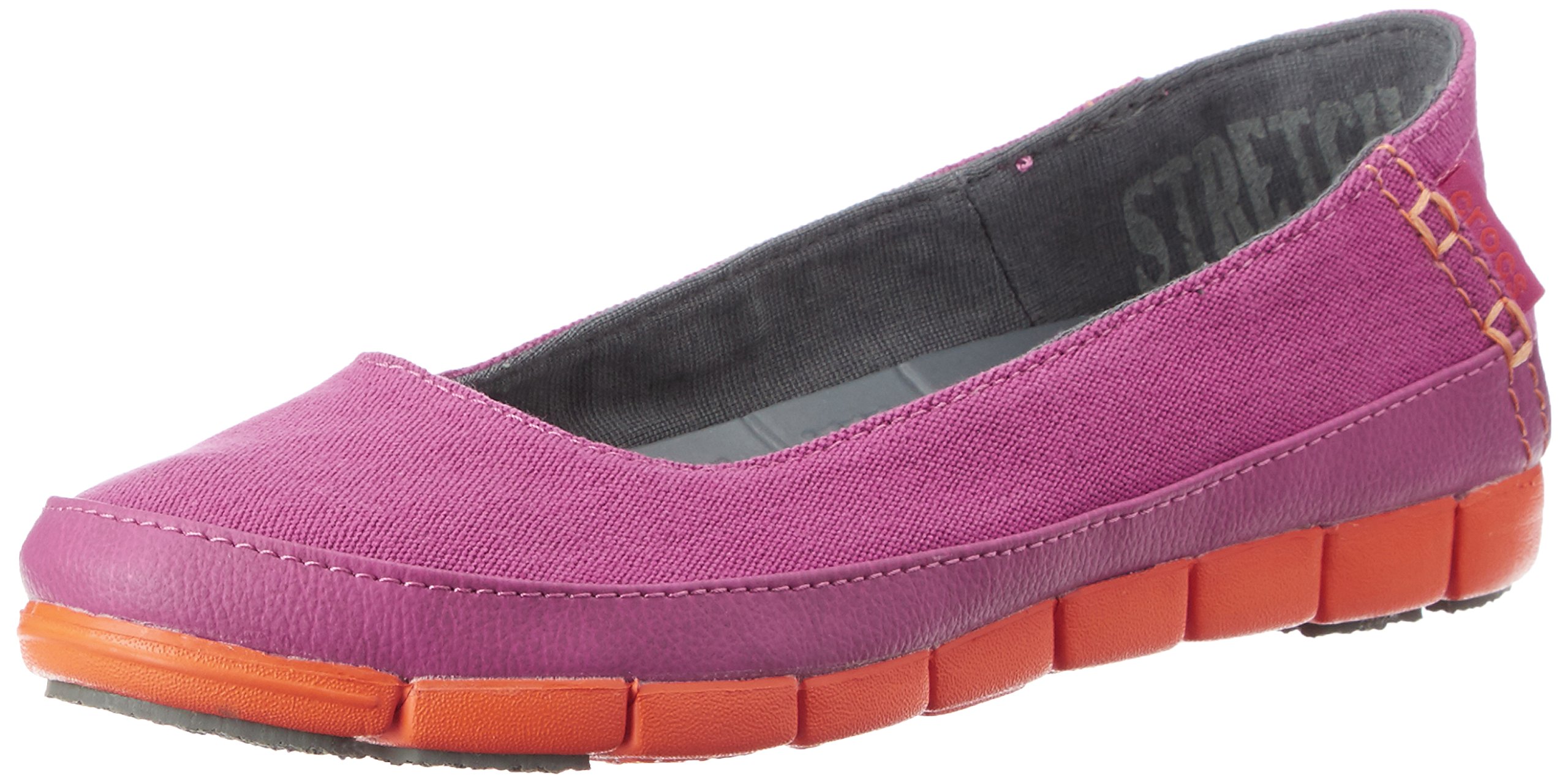 Crocs Womens Vibrant Violet and Orange Fashion Flats - W4 (B019FLPQT4) Amazon Price History, Amazon Price Tracker