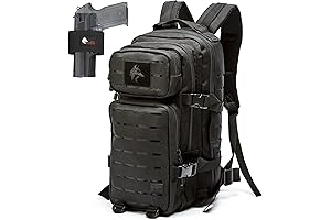 Tactical Backpack Medium Size: WOLF TACTICAL Molle Backpack Concealed Carry