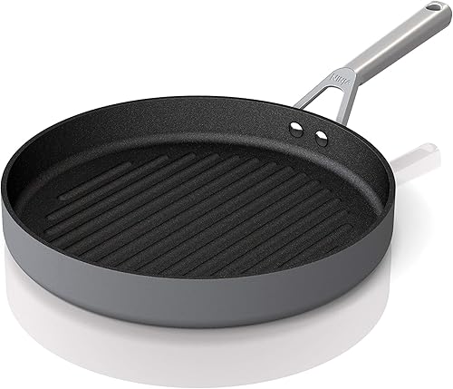 Miniatura 48 de Ninja C30235 Foodi NeverStick - Cacerola de 3.5 cuartos de galón con tapa de vidrio, anodizado duro, antiadherente, duradera y apta para horno hasta