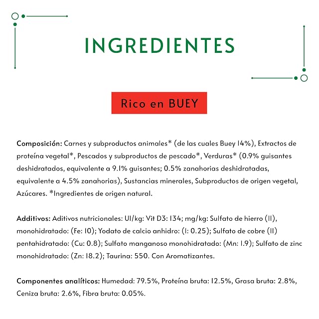 Foto 5 de 5 de Purina Gourmet Nature's Creations Comida Húmeda Natural para Gato con Buey, 24 latas de 85g