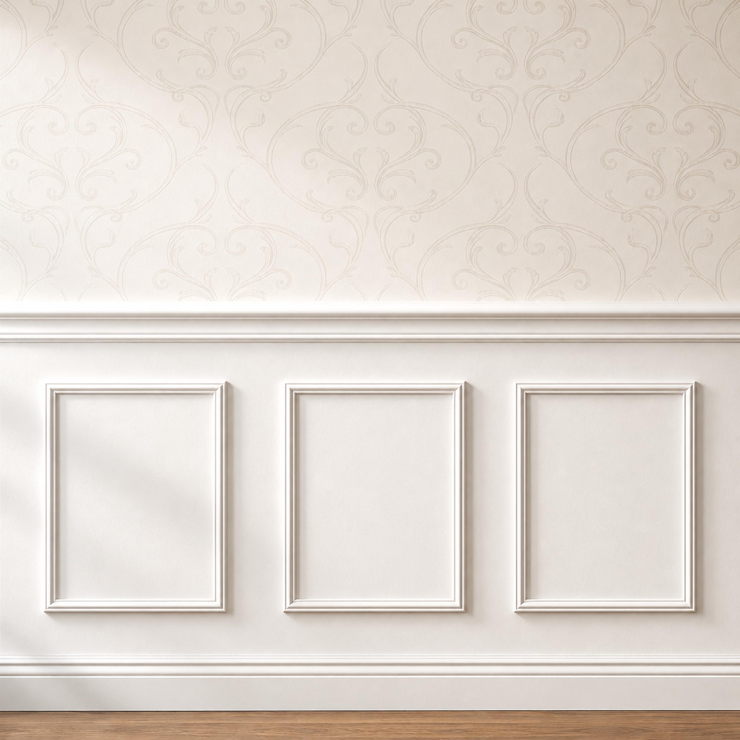 COUKIU Pre-Cut 3 Set Peel and Stick Wall Molding