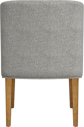 Miniatura 114 de HomePop Parsons - Silla clásica tapizada para comedor Gris ceniza,Azul Demask,Marrón Boucle (paquete individual),Marrón (Brown Damask),Marrón (Brown