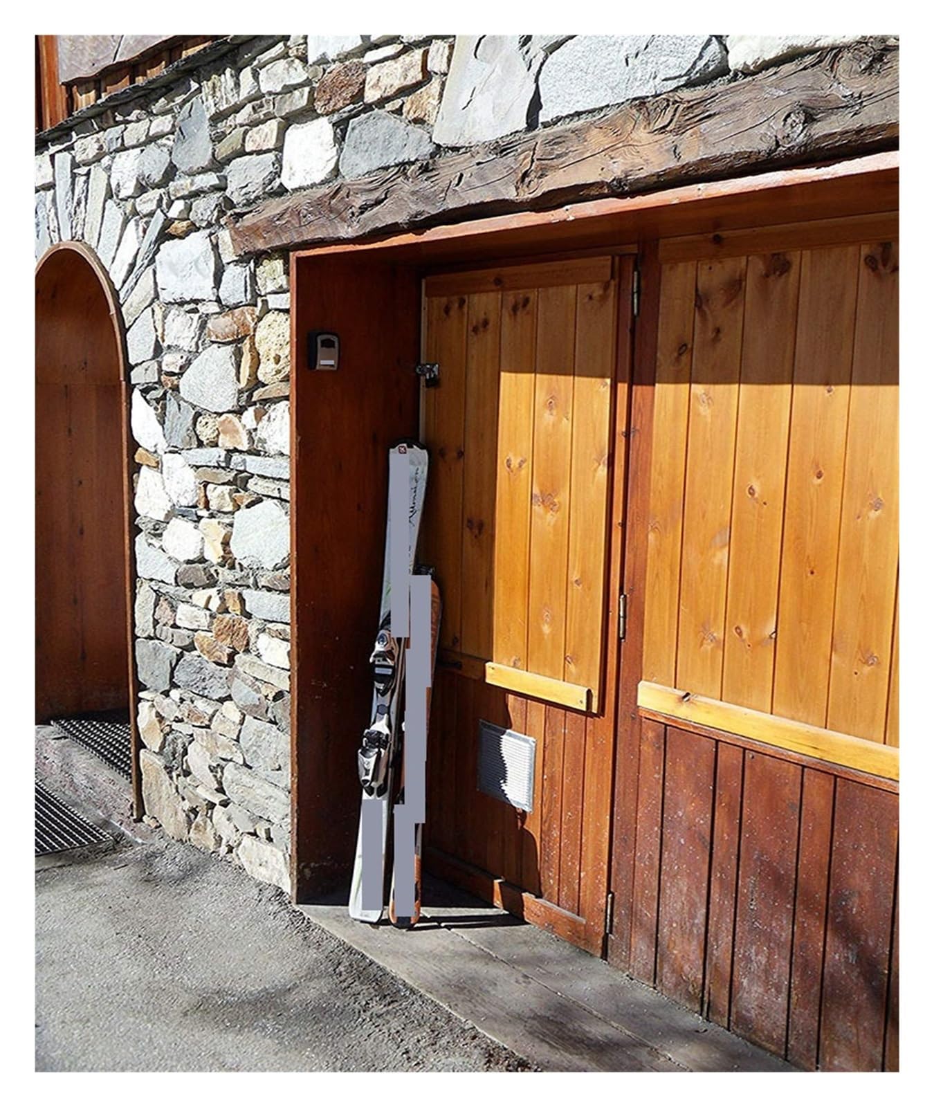 Cassaforte Piccola Serratura esterna impermeabile for chiavi, cassetta di sicurezza for chiavi in ​​materiale in lega per casa, ufficio, hotel, viaggi