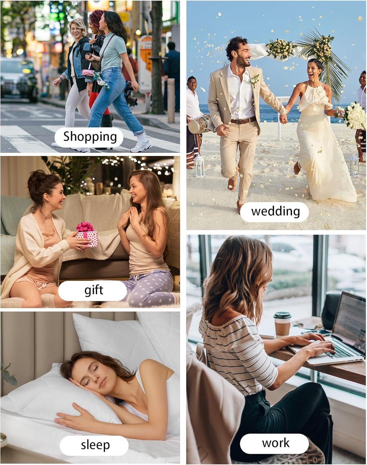 LEVAO Seamless High Waisted Underwear for Women No Show Full Coverage Panties Nuage Breathable Briefs 6 Pack - Image 7