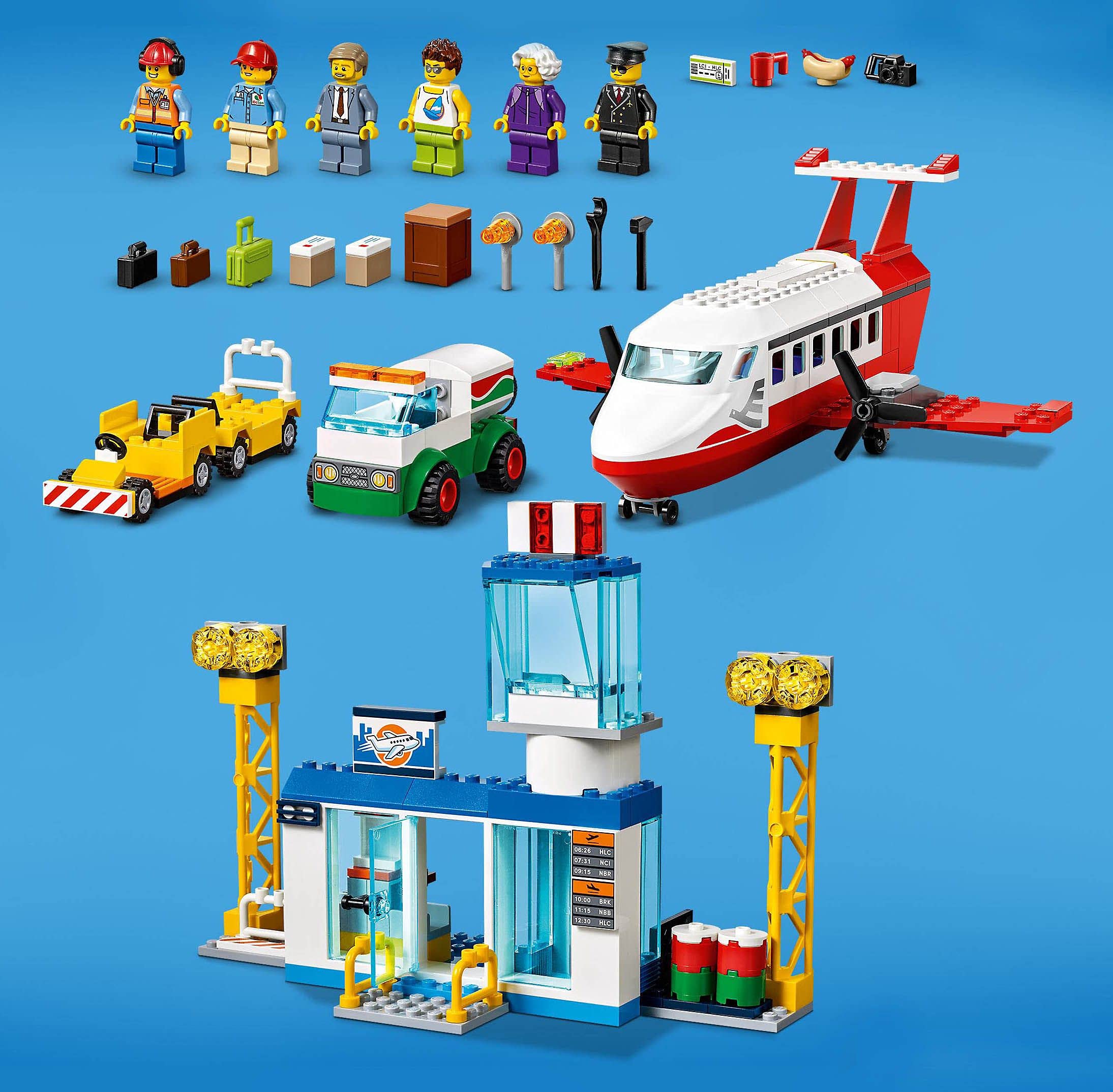 LEGO 60261 City Airport Flughafen