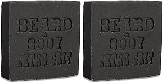 Honest Amish Jabón para barba y cuerpo (grano...