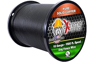 Extreme Dog Fence 16 Gauge Wire 1500 Ft - Heavy Duty Underground...
