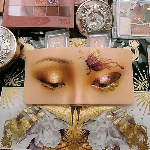 Miniatura 7 de 2022 - Tabla de práctica de maquillaje facial de silicona, la ayuda perfecta para practicar el maquillaje facial, maquillaje o pintura facial,