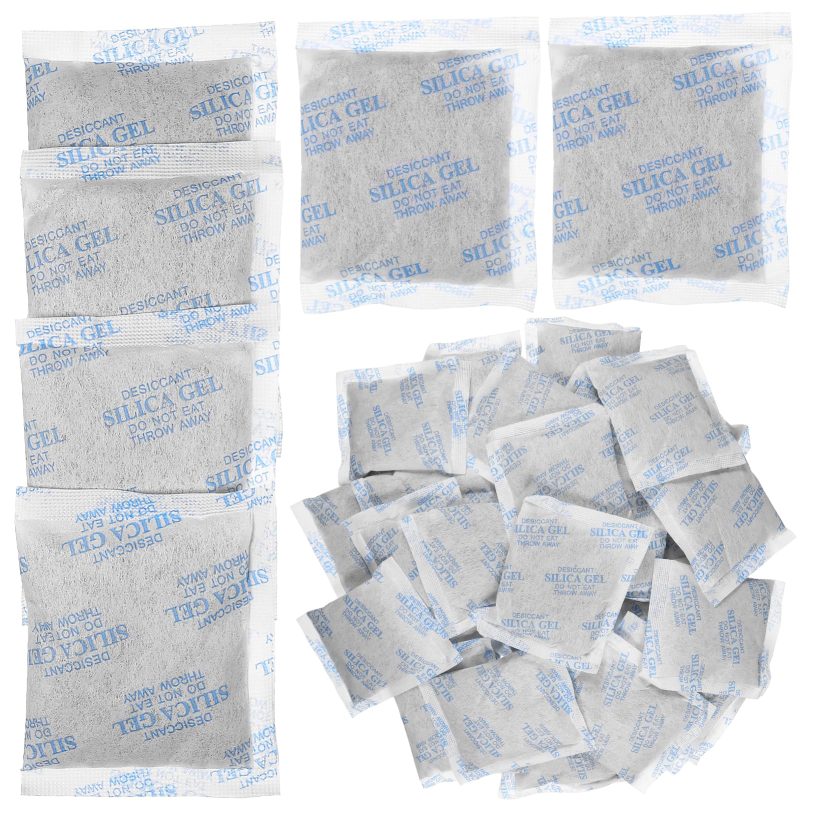 Alipis 30 Paquetes de Gel de Sílice Desecante para Almacenamiento de Alimentos y Ropa, 50 G por Paquete