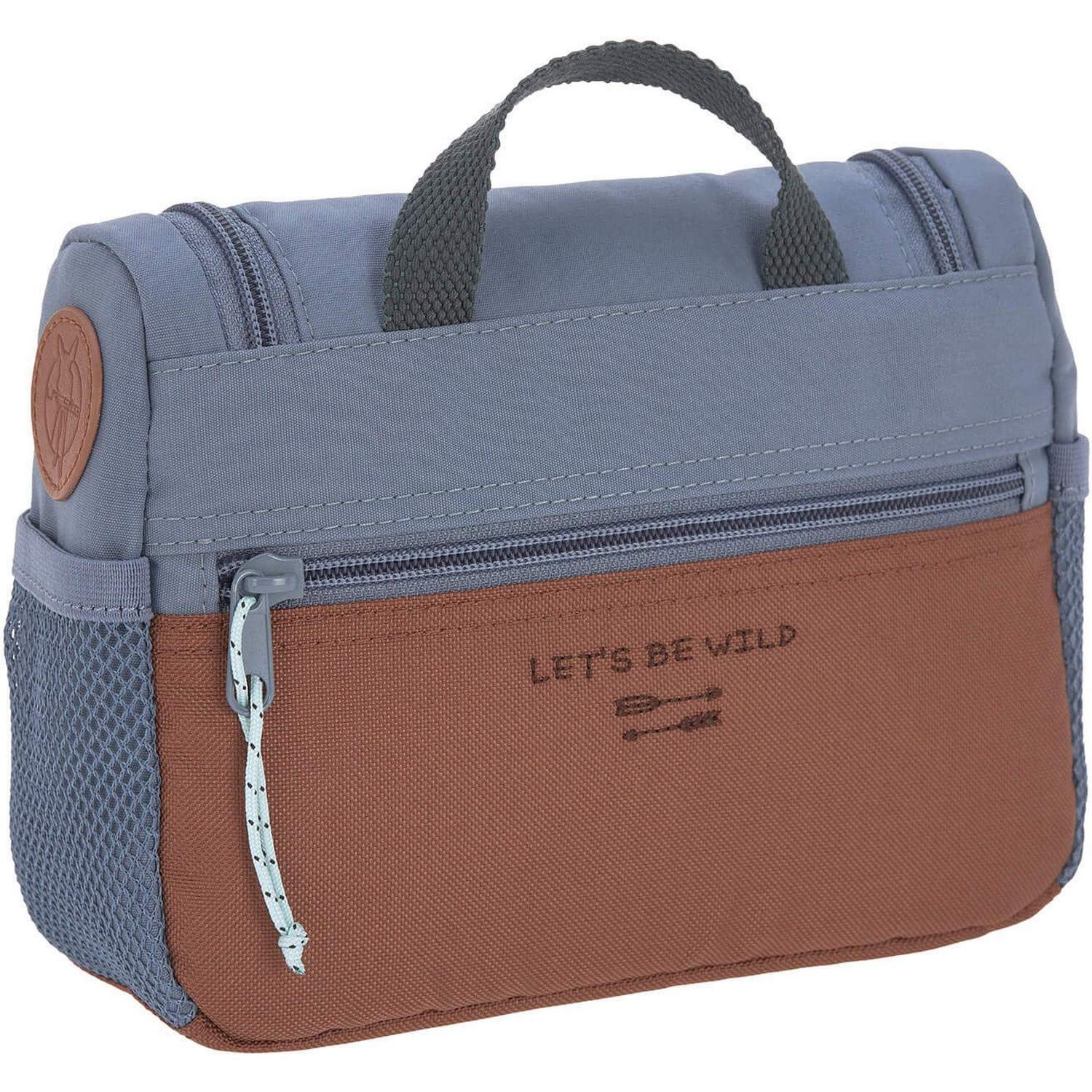 LÄSSIG Borsa lavaggio bambini appendere 20 cm Mini Washbag Adventure Tractor