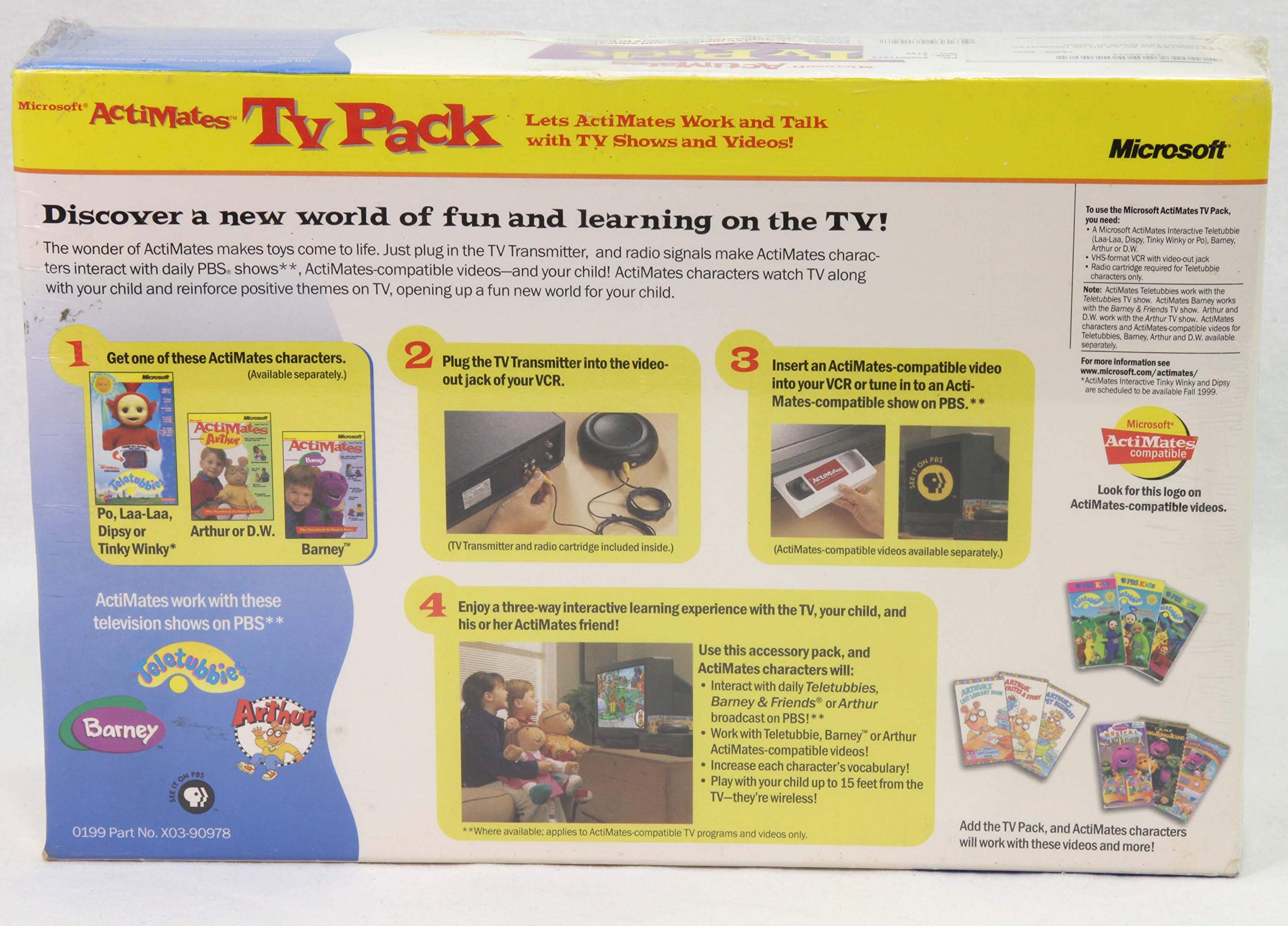 barney actimates tv pack