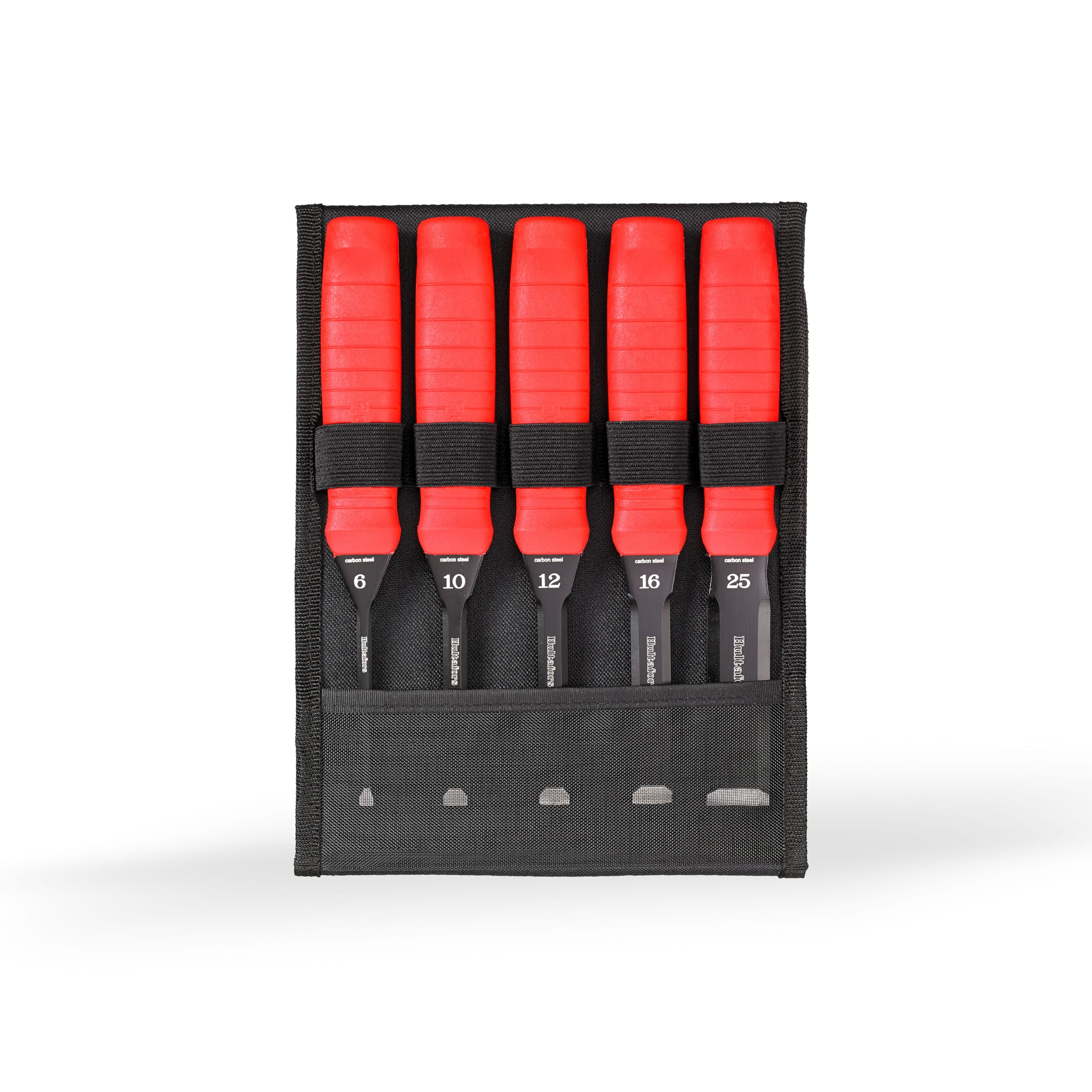 Hultafors 390005 Stemmeisen EDC, Stechbeitel-Set bestehend aus 6,10,12, 16 und 25mm (Set)
