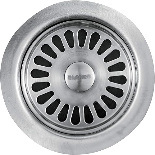 Miniatura 7 de BLANCO, Brida de eliminación de basura de cocina a juego SILGRANIT 442229 gris metálico, 3.5"