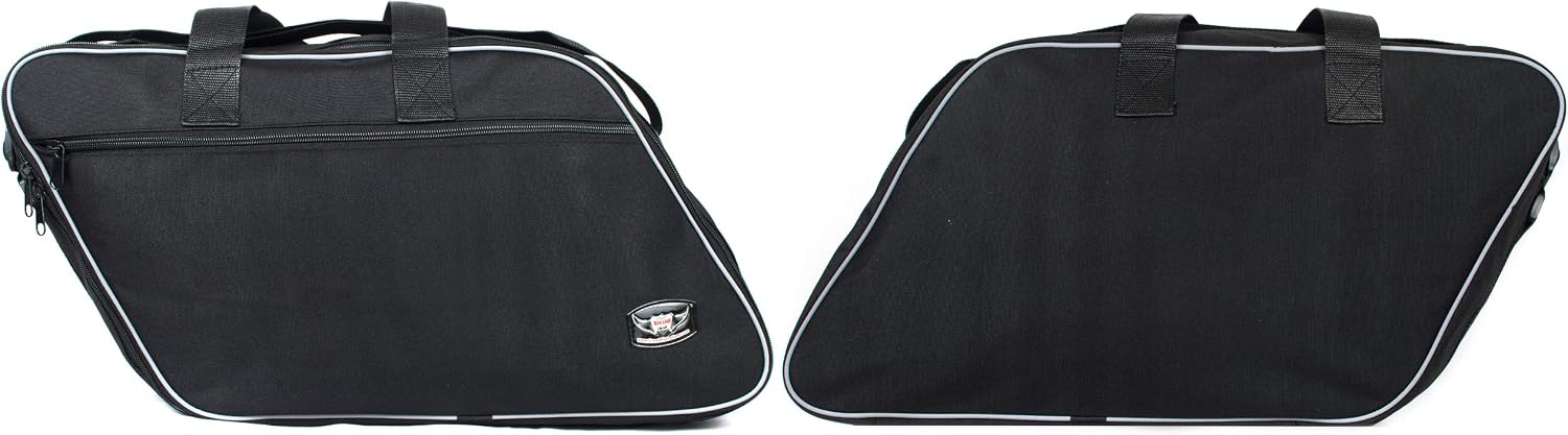 GREAT BIKERS GEAR - Pannier Liner Bags for Harley Davidson Switchback Panniers Fit Perfect New, Black - Image 5