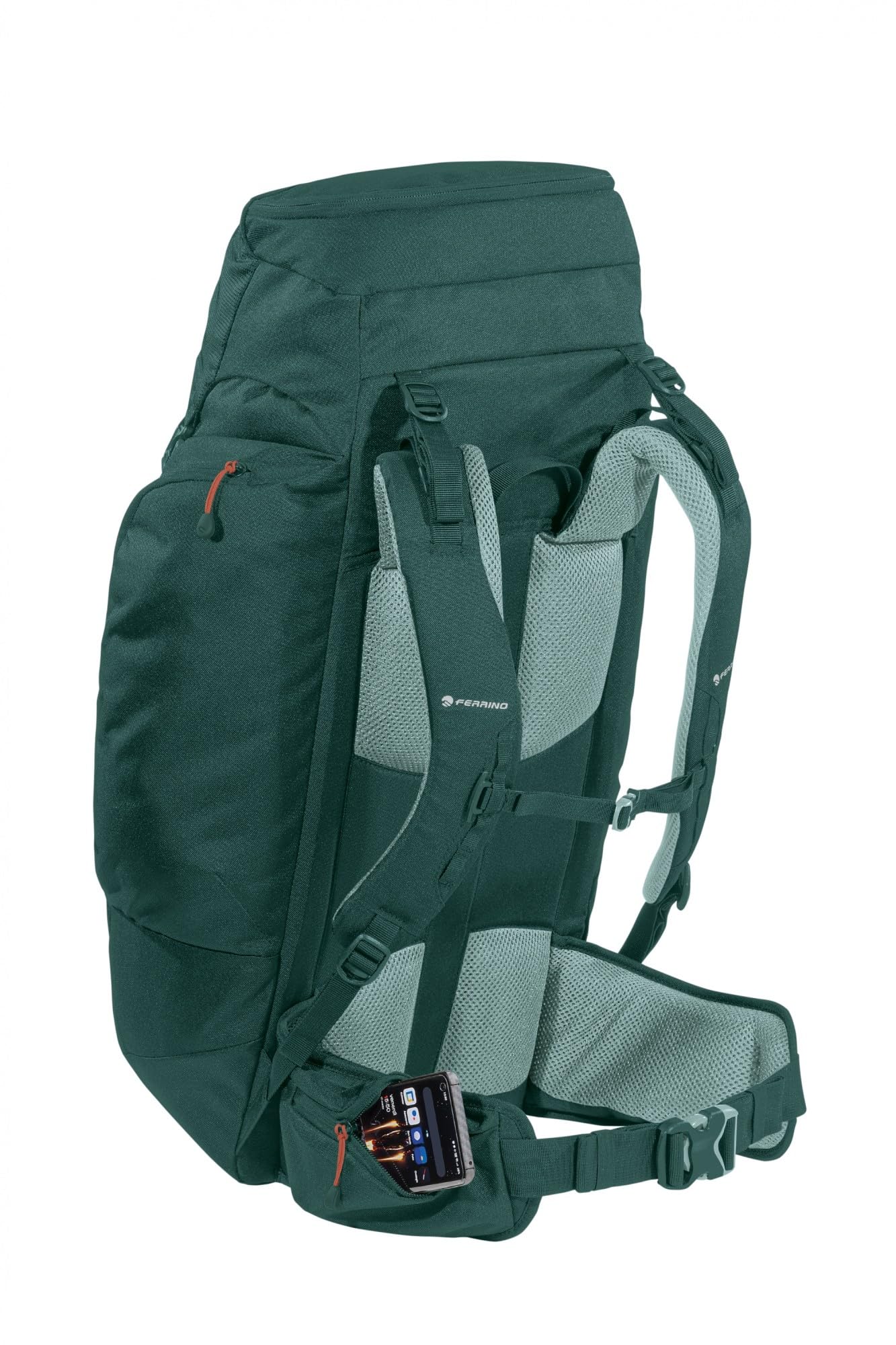 Ferrino, Zaino trekking Dundee 70 l, Verde