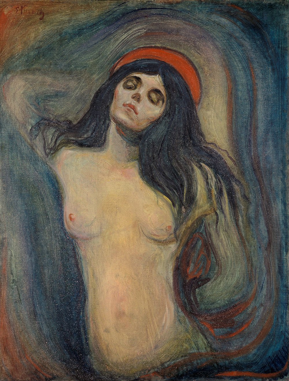 Poster extra large Madonna de Munch pour sublimer votre chambre