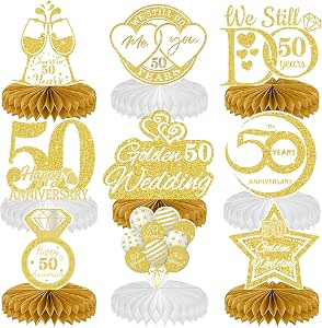 Creative Converting Birthday Cake Dots centrotavola con Fondo a Nido d' Ape, Multicolore