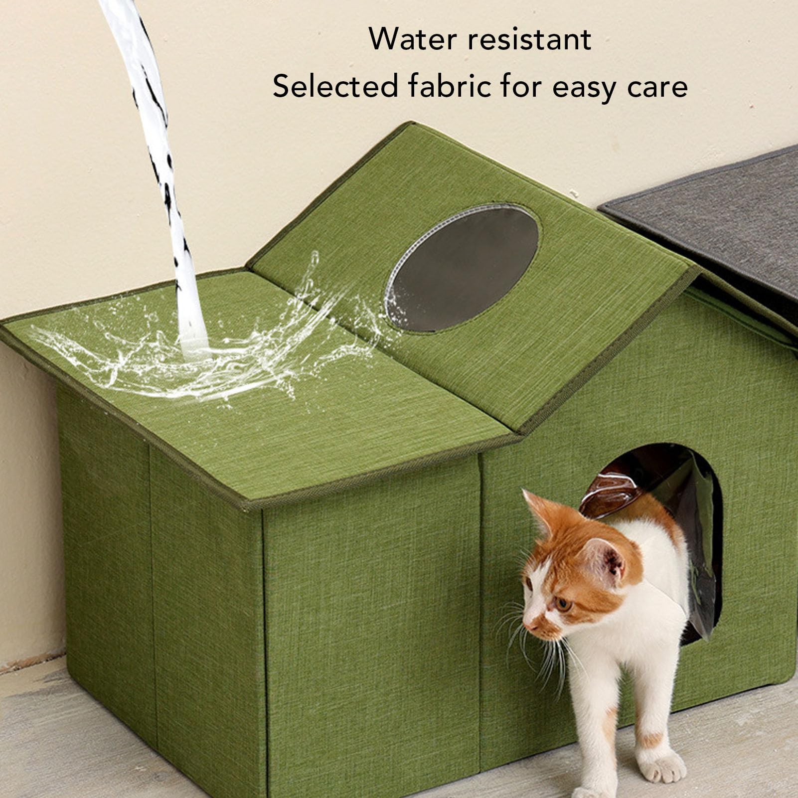 Amazon | 屋外猫ハウス 耐候性断熱野良猫ハウス オールシーズン