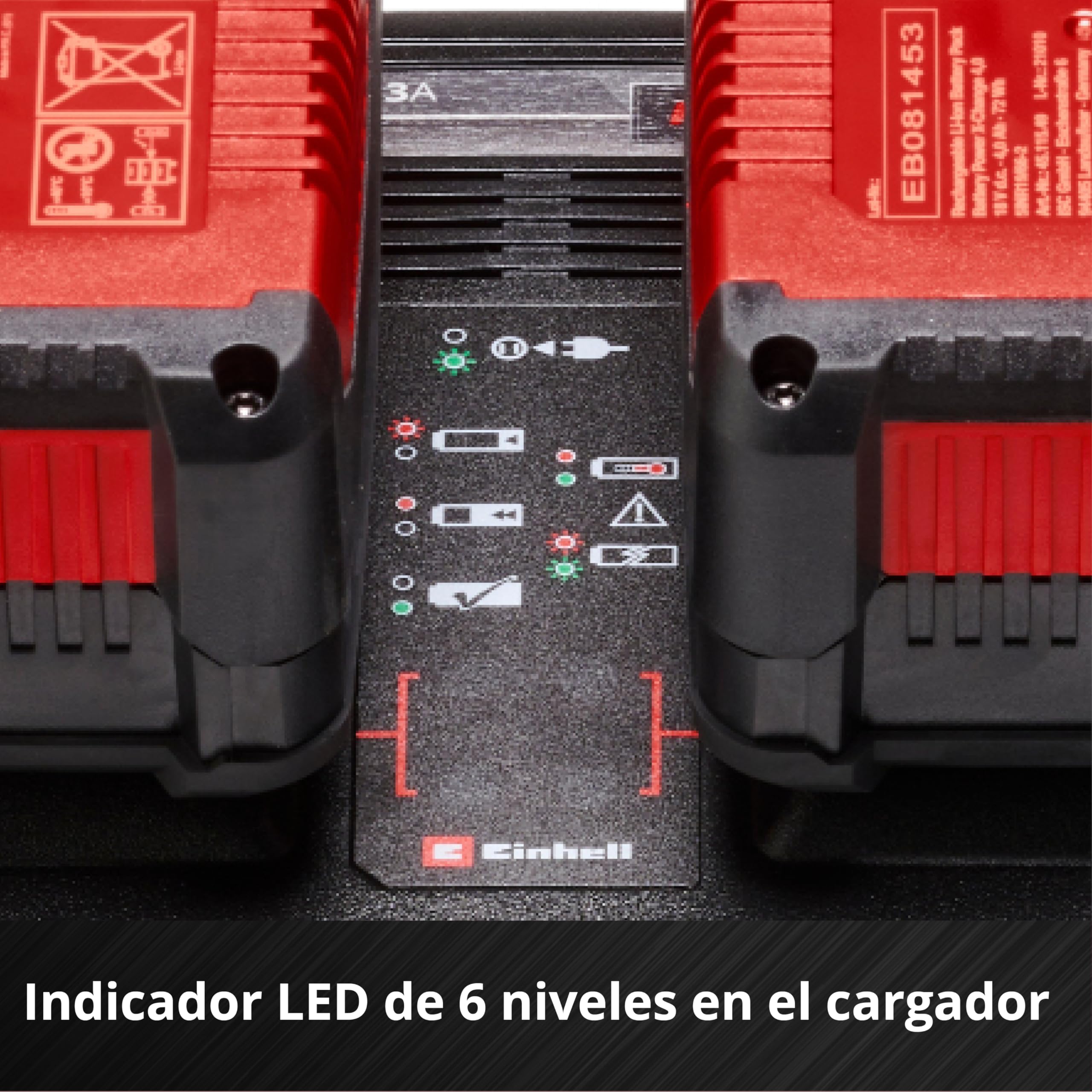 Einhell Original Starter Kit 2X 4 Ah batería y Twincharger (Iones de Litio, 18 V, Adecuado para Todos los aparatos Power X-Change)