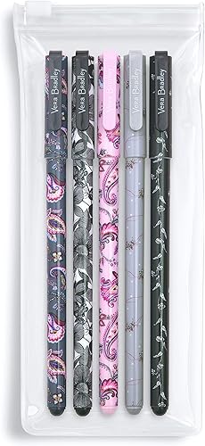 Miniatura 2 de Juego de 5 bolígrafos de gel con bolsa de almacenamiento, bolígrafos coloridos en varios colores de tinta, otoño 20 Medley