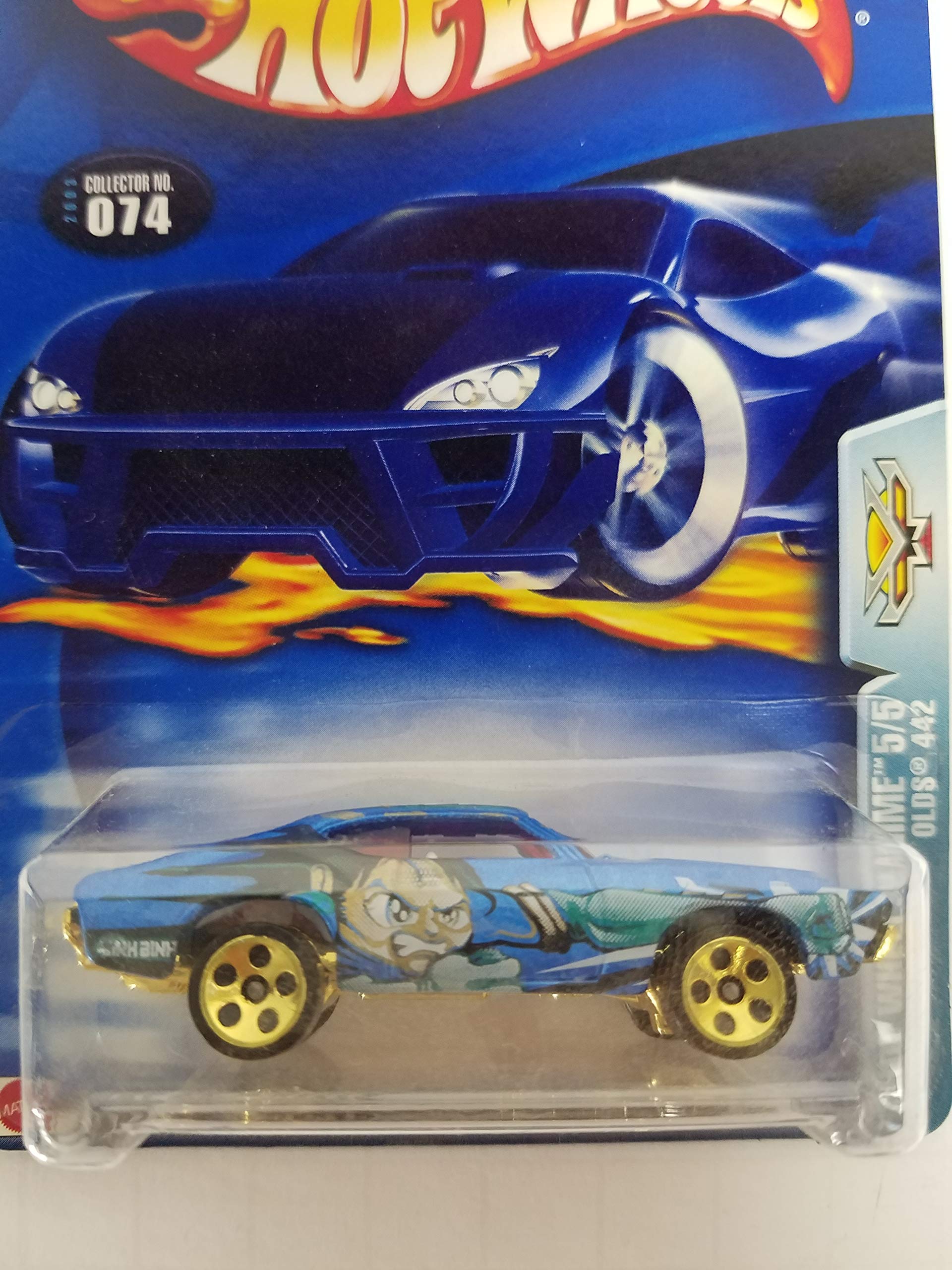 Olds 442 Anime 5/5 2003 Hot Wheels No. 074 at Amazon's Sports