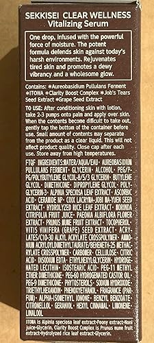 Miniatura 7 de SEKKISEI CLEAR WELLNESS Suero vitalizante para pieles sensibles, 1.8 onzas