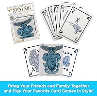 Vista 2 de Aquarius Harry Potter - Baraja de cartas con temática de Ravenclaw para tus juegos de cartas favoritos, mercancía y coleccionables con licencia