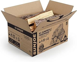 Smokin' Joe's Firewood, Kiln Dried, Juniper Premium Firewood Logs, 1.5-Cu-Feet, for Solo Stove, Firepits, Fireplaces or Cooking, 2,593-Cubic Inches, for Campfires
