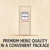 Vista 3 de Heinz Paquete individual de salsa de rábano picante (paquetes de 0.4 onzas, paquete de 200)