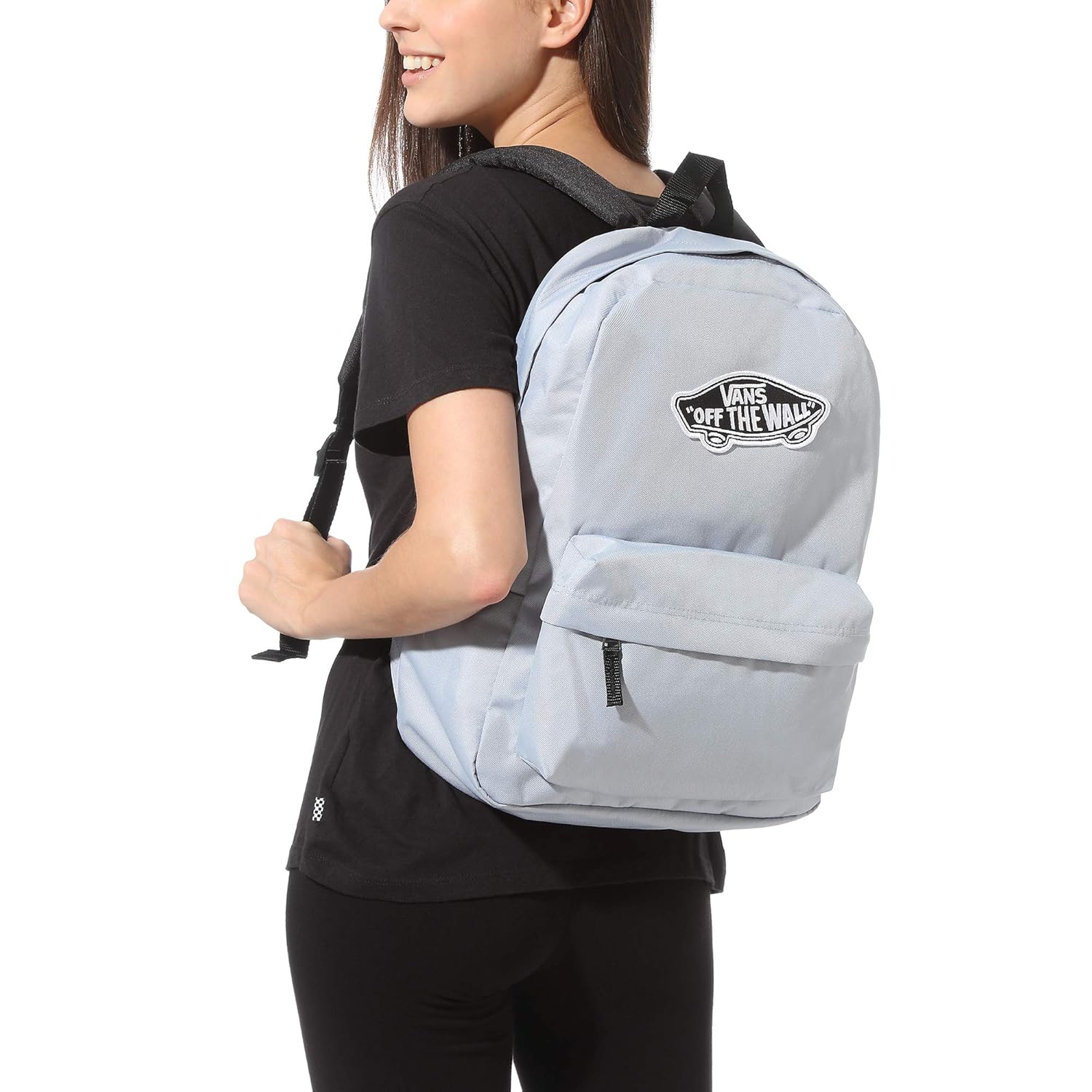 vans realm zen blue backpack