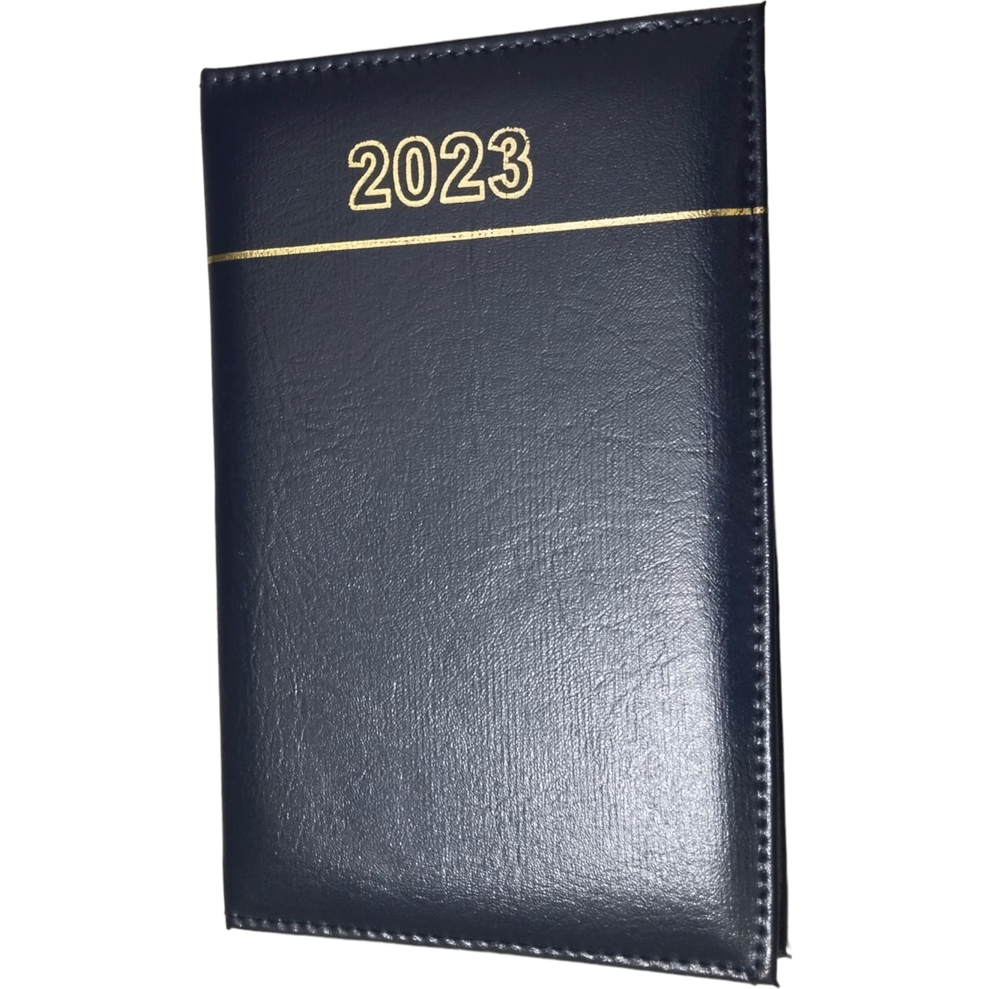 FLYSPACE New Year Diary with Full 365 Pages PU Leather Finish Hard Bound A5 Size Black/browncolour (Pack of 2)