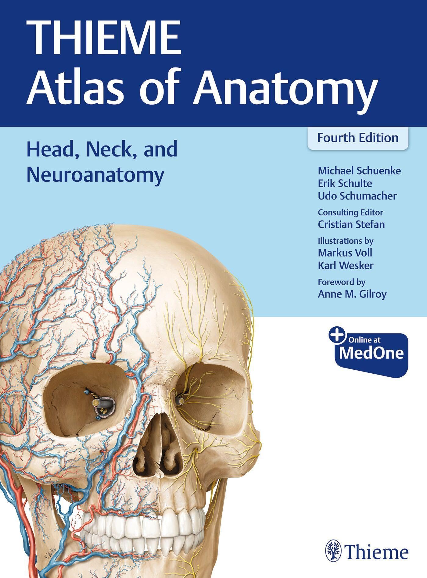Buy HEAD NECK AND NEUROANATOMY (THIEME ATLAS OF ANATOMY) 4ED (PB