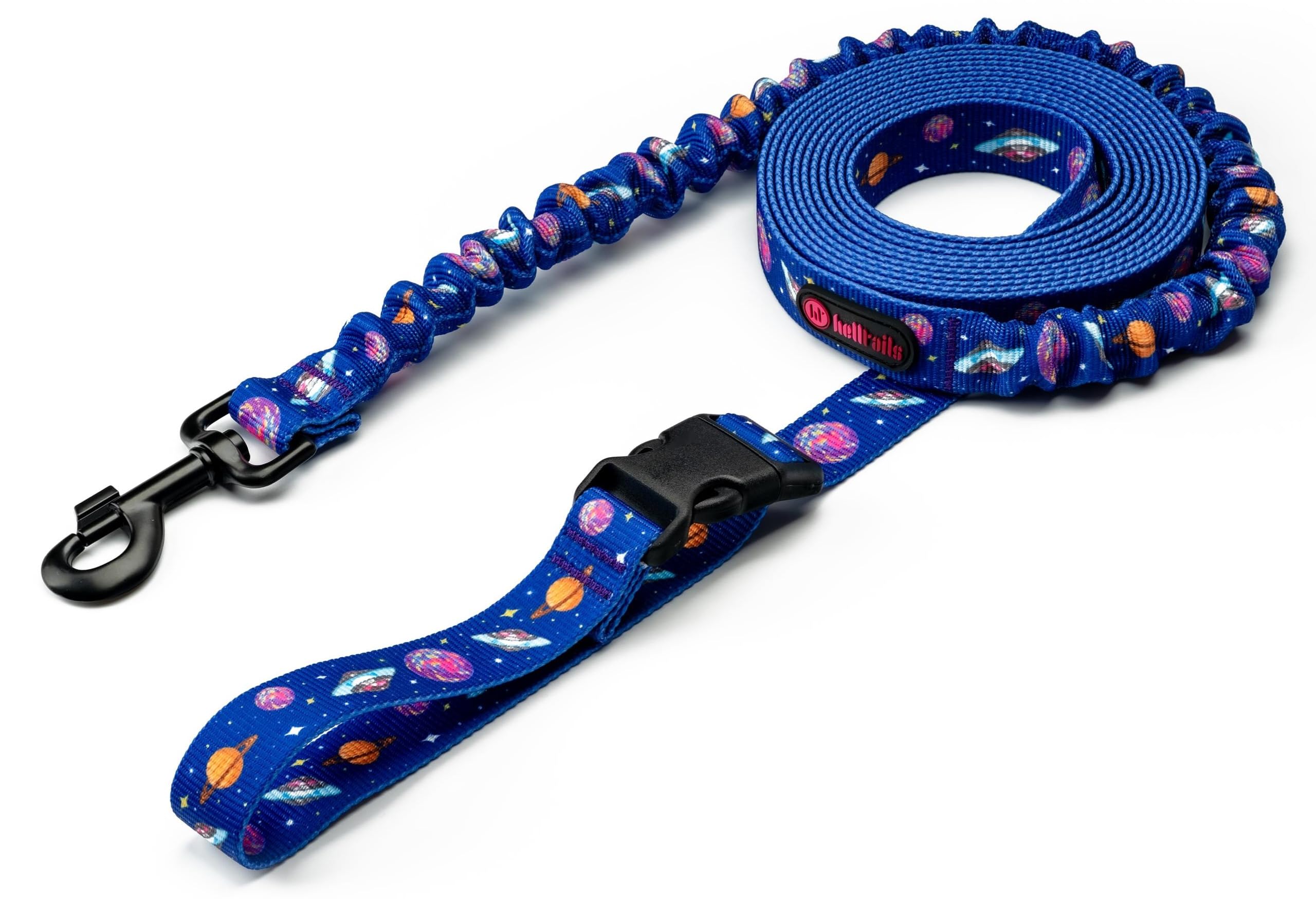 Helltails Ruckdmpfer Hundeleine mit Sicherheitskarabiner und Hftgurt fr  Kleine, Mittelgroe und Groe Hunde | Bungee Leine Hund | Trainingsleine  mit Beckengurt | 2.4-4M Lange | Breite 2.5CM : Amazon.de: Haustier
