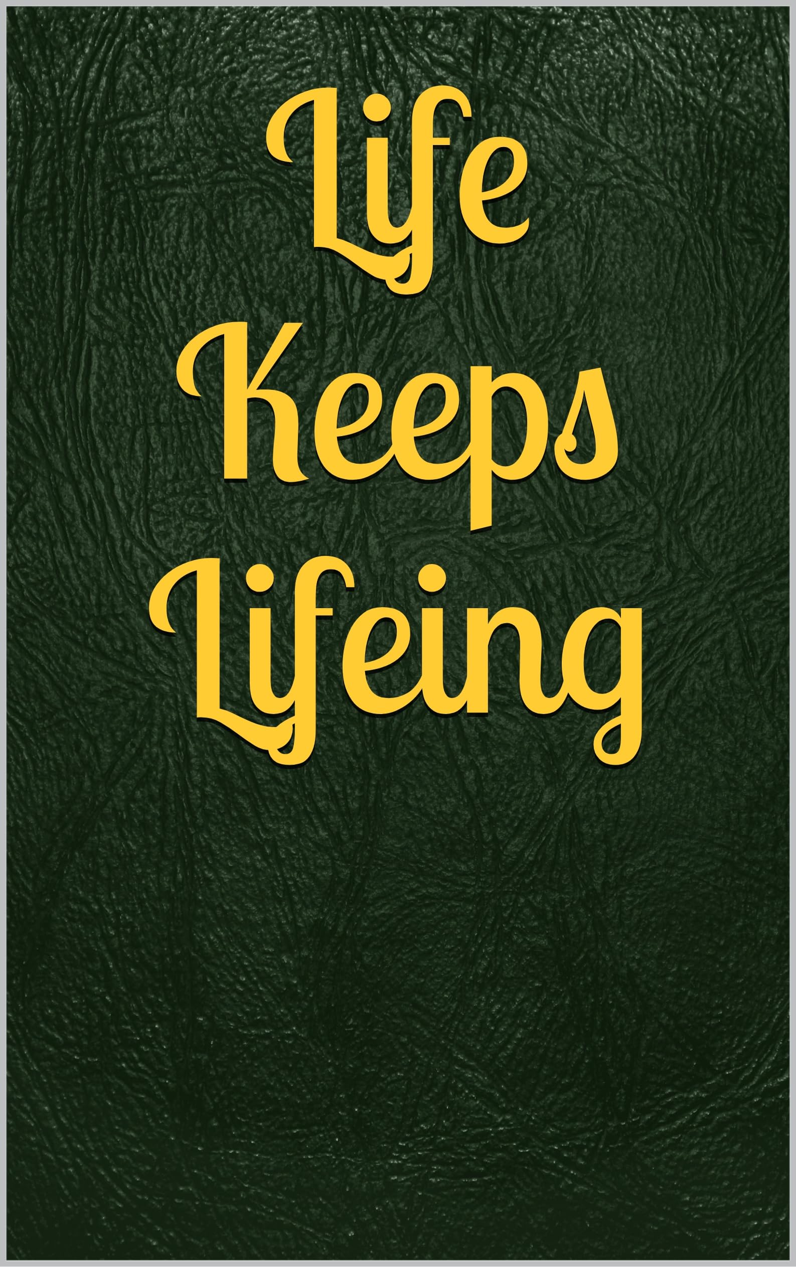 Life Keeps Lifeing gérer le stress et l'anxiété livre anglais broché